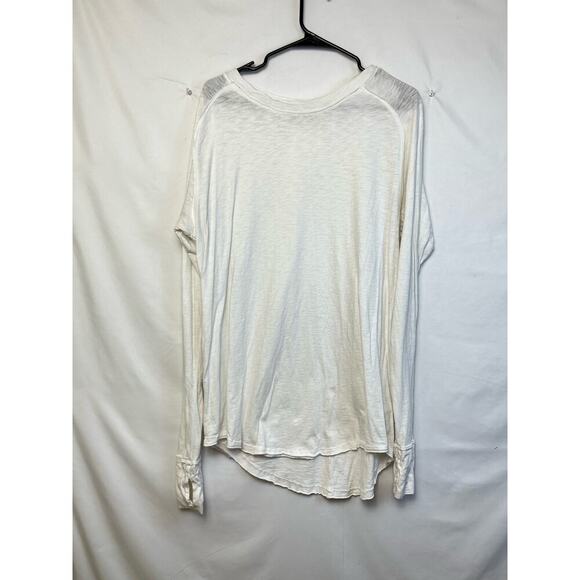 We The Free Women's XS Long Sleeve Pullover Round Neck Sheer T Shirt - Picture 1 of 7